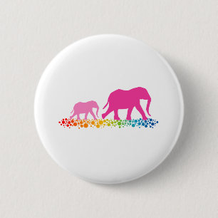 Schwestern des Elefanten Walking Button