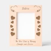 Schwestern - Die beste Art der Therapie Geätzte Rahmen (Vorderseite)