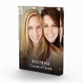 Schwestern eines personalisierten Foto-Blocks für Fotoblock (Rechts)