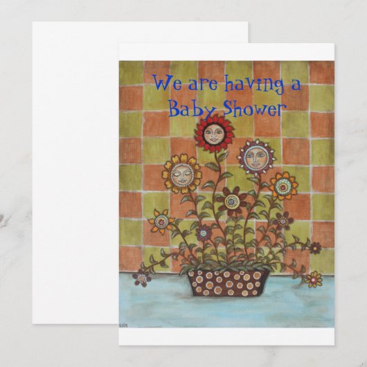 Schwestern Einladung (Vorne/Hinten)