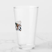Schwestern-Foto-Collage Glas-Tasse Geschenk Glas (Links)