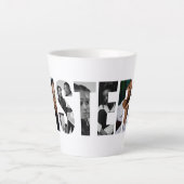 Schwestern-Foto-Collage-Latte-Mug-Geschenk Milchtasse (Vorderseite)