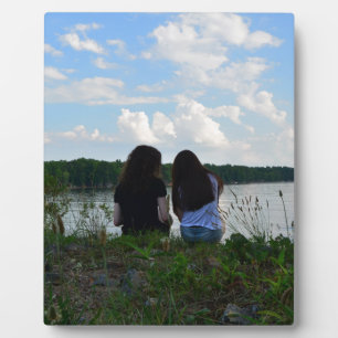 Schwestern/Freunde Fotoplatte