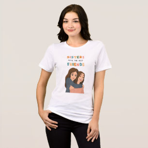 Schwestern, Freunde Tri-Blend Shirt