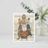 Schwestern für den Urlaub Feiertagspostkarte (Stehend Vorderseite)