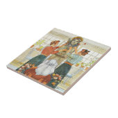 Schwestern für den Urlaub Fliese (Seite)