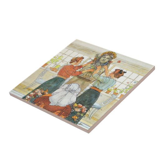 Schwestern für den Urlaub Fliese (Seite)