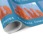 Schwestern für Forever Packpapier Herbst Leves Sis (Rolleneckpunkt)