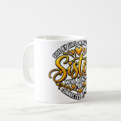 Schwestern für immer! 💕 kaffeetasse (Vorderseite Links)