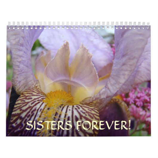 SCHWESTERN FÜR IMMER! Kalender Irises (Titelbild)