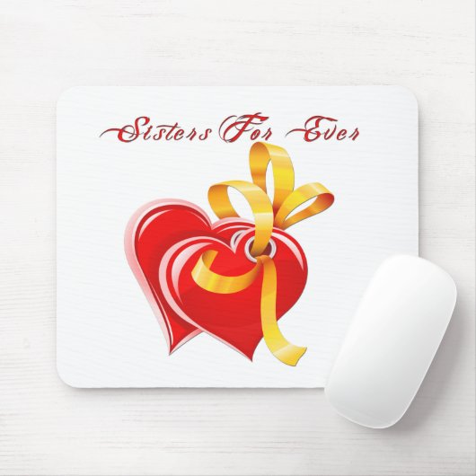 Schwestern für jedes Herz Mousepad (Mit Mouse)