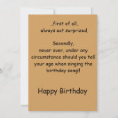 Schwestern Geburtstagskarte Dankeskarte (Rückseite)