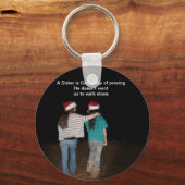 Schwestern gehen nicht allein schlüsselanhänger (Vorderseite)