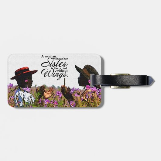 Schwestern Gepäckanhänger (Rückseite horizontal)