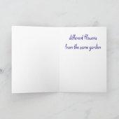 Schwestern - Gruß-Karte Karte (Innenseite)