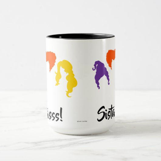 Schwestern! Hocus Pocus Themed Herbst Tasse (Zentrum)