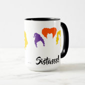 Schwestern! Hocus Pocus Themed Herbst Tasse (VorderseiteRechts)