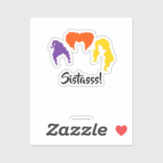 Schwestern! Hocus Pocus Themenaufkleber Aufkleber