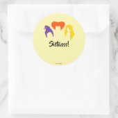 Schwestern! Hocus Pocus Themenaufkleber Runder Aufkleber (Tasche)