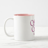 Schwestern im Rosa Zweifarbige Tasse (Links)