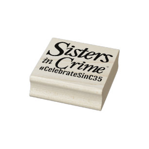 Schwestern in der kriminellen Briefmarke Gummistempel