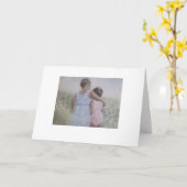 Schwestern Karte (Gelbe Blume)