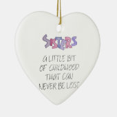 Schwestern Keramikornament (Rechts)