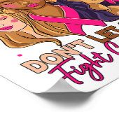 Schwestern Lass nicht Schwestern allein im Kampf g Poster (Ecke)