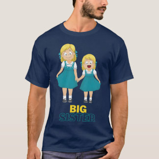Schwestern lieben Vintage T-Shirt