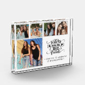 Schwestern machen das Leben zum Besten Fotoblock (Links)