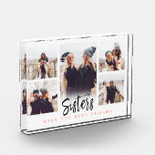 Schwestern machen die besten Freunde Foto Collage (Links)