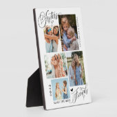 Schwestern machen die besten Freunde Foto Collage Fotoplatte (Seite)