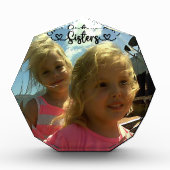 Schwestern machen die besten Freunde | Fotoblock (Vorderseite)