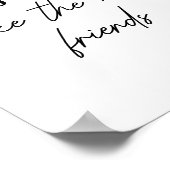 Schwestern machen die besten Freunde Poster (Ecke)