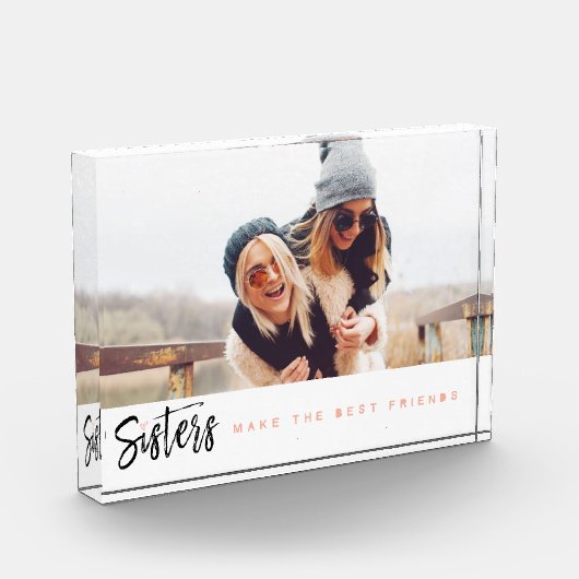 Schwestern machen Single für die besten Freunde Fo Fotoblock (Links)