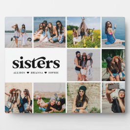 Schwestern | Moderner Platz 10 Fotos Sammeln Custo Fotoplatte