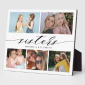 Schwestern Modernes FotoCollage Fotoplatte (Seite)