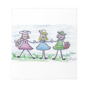 Schwestern Notizblock