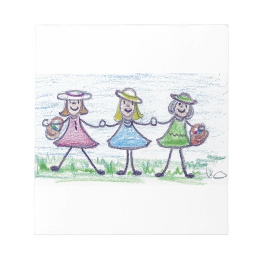 Schwestern Notizblock (Vorderseite)