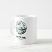 Schwestern - Oregon Kaffeetasse (Vorderseite Links)