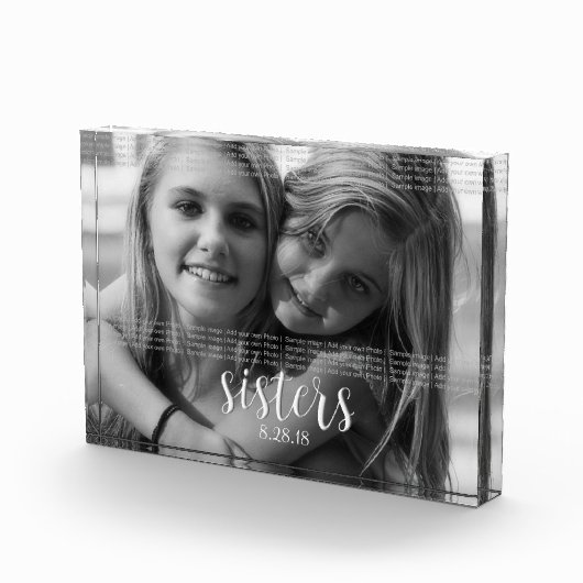 Schwestern personalisieren fotoblock (Rechts)