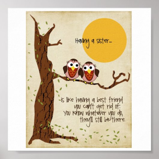 Schwestern Poster (Vorne)