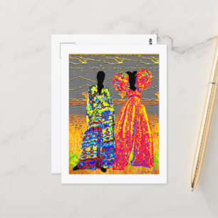 Schwestern Postkarte