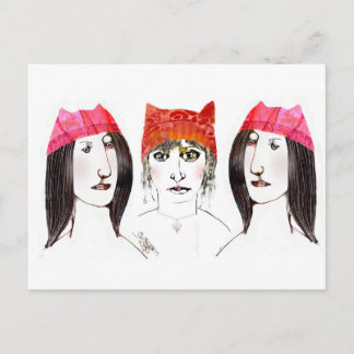 Schwestern Postkarte