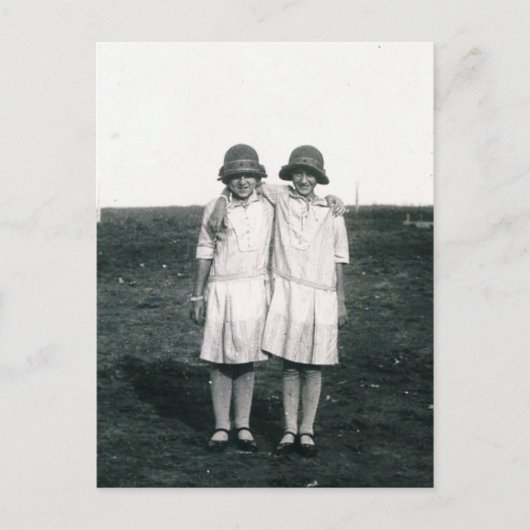 Schwestern Postkarte (Vorderseite)