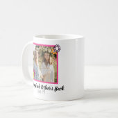 Schwestern Rosa Foto Kaffeetasse (Vorderseite Links)