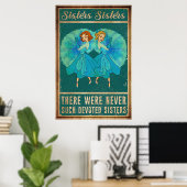 Schwestern Schwestern Poster (Heimbüro)