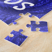 Schwestern sind für immer Freunde gemalt Herz Gesc Puzzle (Seite)