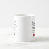 Schwestern sind für immer Gedicht Kaffeetasse (Mittel)