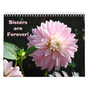 Schwestern sind für immer! Kalender Geschenke für 